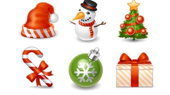Winter Holiday Icons
