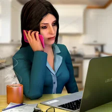 Mothers Office Job  Baby Life Simulator