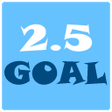 プログラムのアイコン：2.5 goal underover bet od…