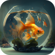 Ícone do programa: Goldfish Live Wallpaper