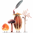 Symbol des Programms: Botanicula