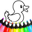 プログラムのアイコン：Animal  Pets : Coloring G…