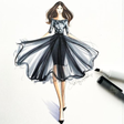 Icon of program: How to draw dresses