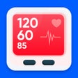 Programın simgesi: Blood Pressure: Health Mo…